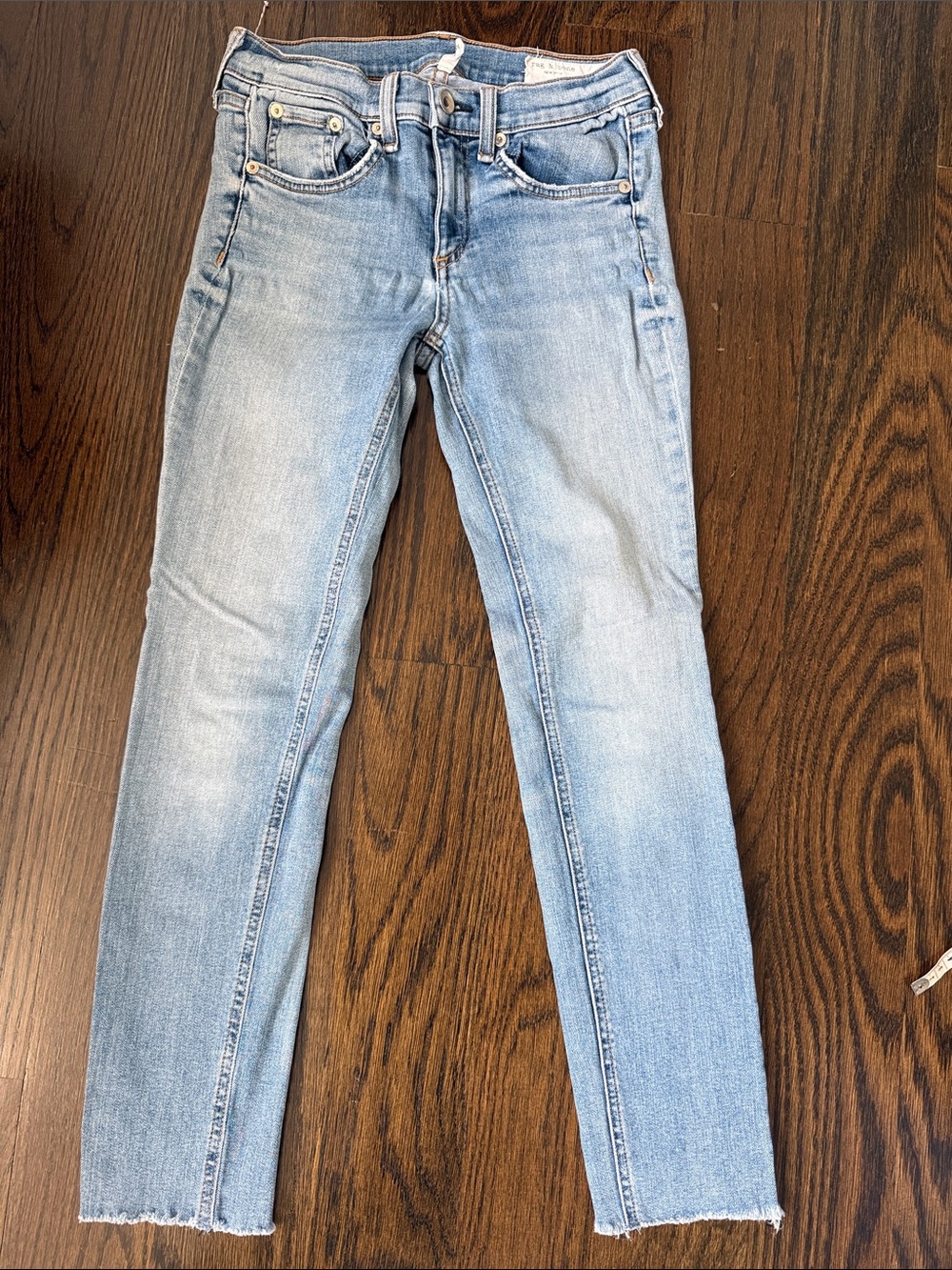 Rag & Bone women’s ankle skinny jeans in Ellerly Classic Blue sz 24
